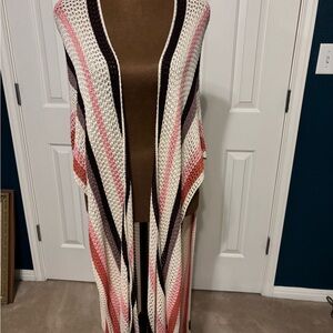 House of Harlow Crocheted Shrug